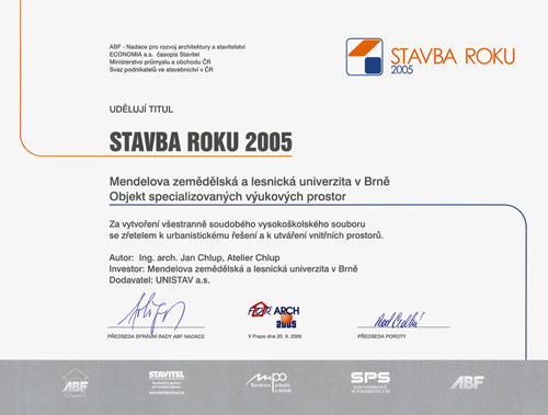 Stavba roku 2005